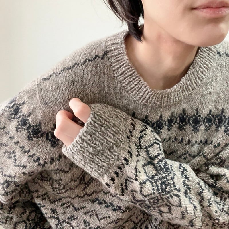 PDFパターン】日本語版／C6 Sweater by Tomomi Yoshimoto |