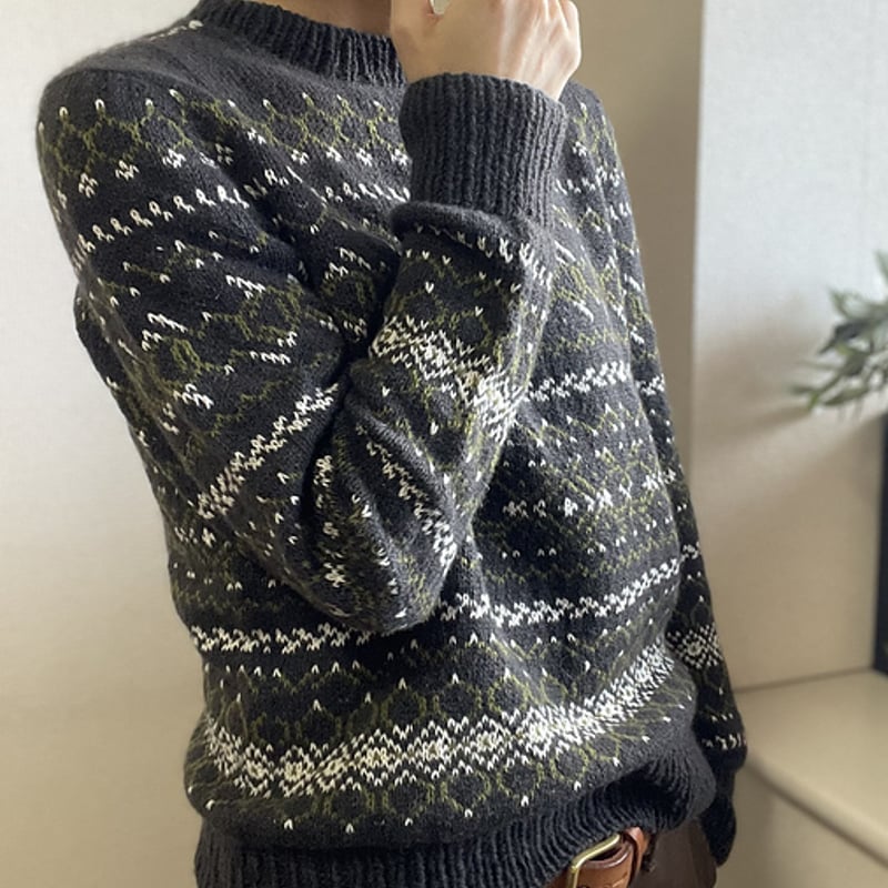 PDFパターン】日本語版／C6 Sweater by Tomomi Yoshimoto |