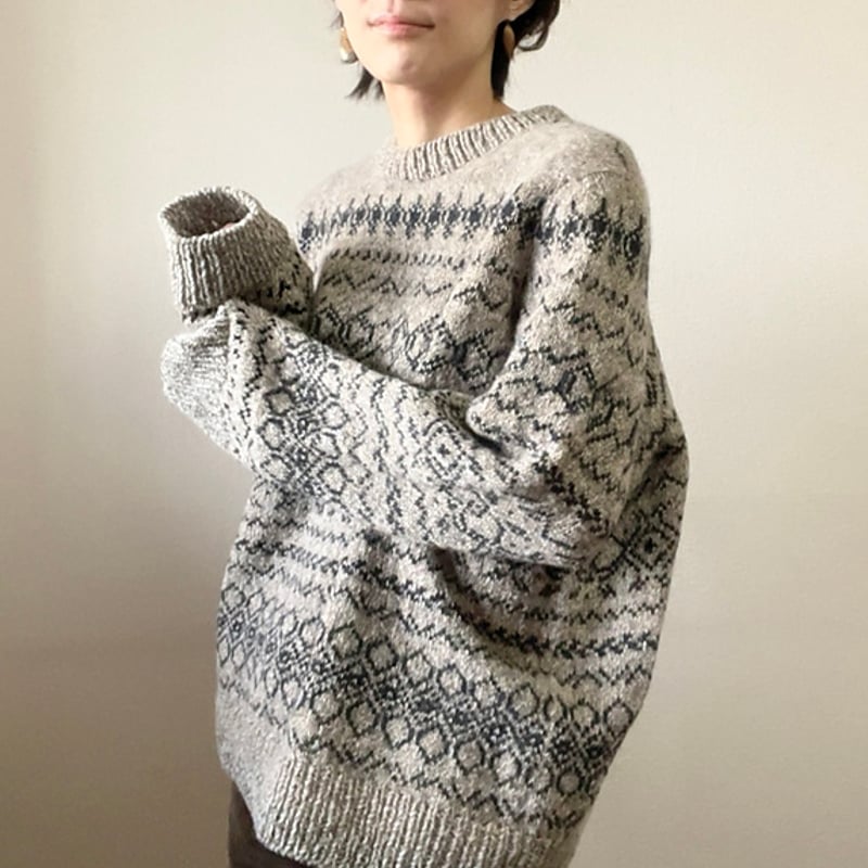 PDFパターン】日本語版／C6 Sweater by Tomomi Yoshimoto |