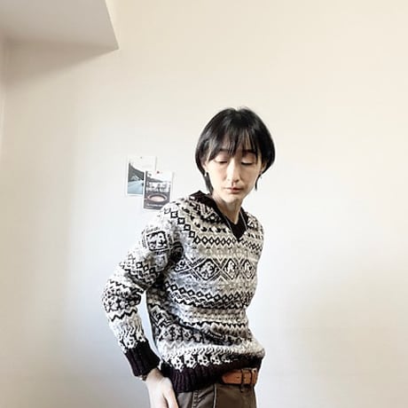 【PDF pattern】En./Sherlock Holmes sweater by Tomomi Yoshimoto