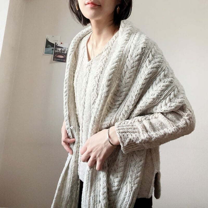 PDFパターン】日本語版／Inaho Scarf（稲穂）by Tomomi Yoshimot