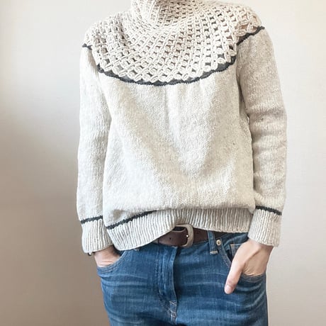 【PDFパターン】日本語版／Link Sweater by Tomomi Yoshimoto