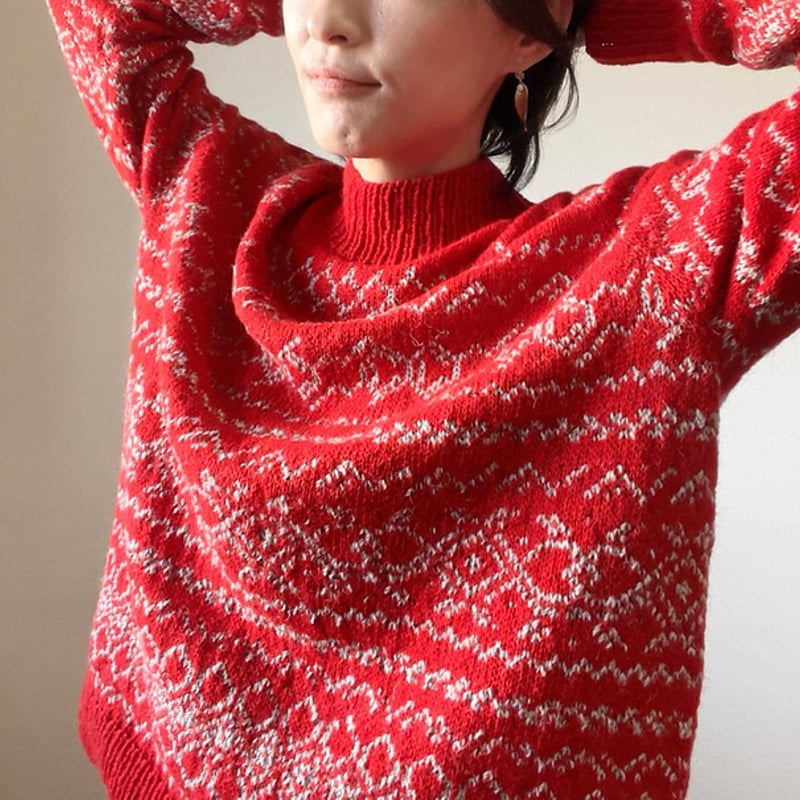 PDFパターン】日本語版／C6 Sweater by Tomomi Yoshimoto |