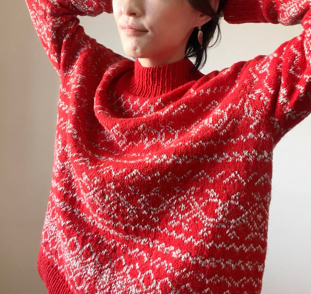 PDFパターン】日本語版／C6 Sweater by Tomomi Yoshimoto |