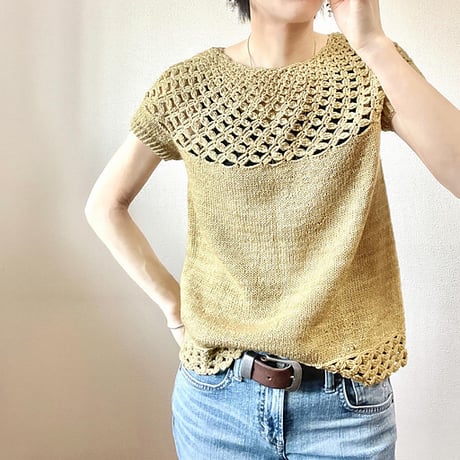 【PDFパターン】日本語版／Link Tee by Tomomi Yoshimoto