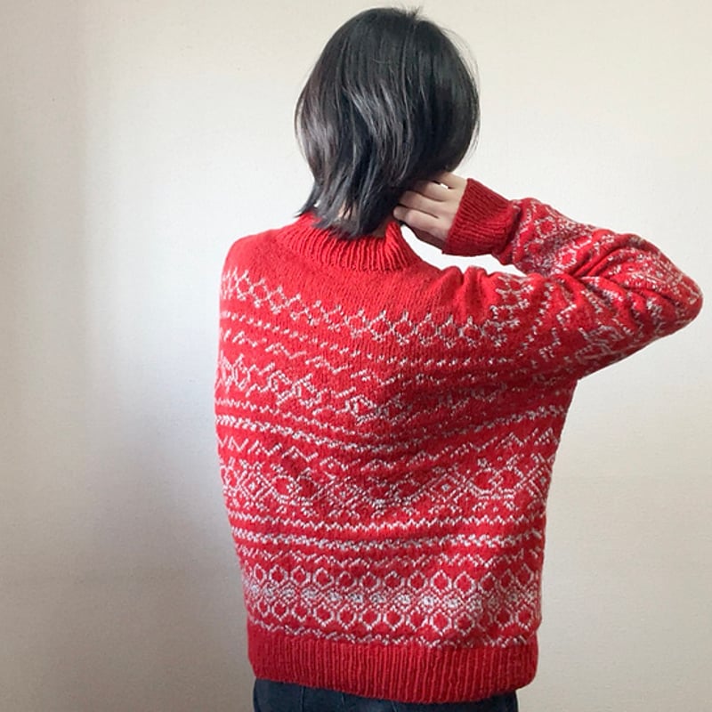 PDFパターン】日本語版／C6 Sweater by Tomomi Yoshimoto |