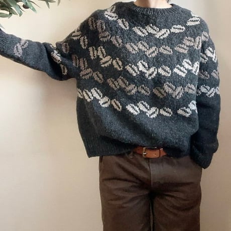 【PDF pattern】En./Coffee Lovers' Sweater by Tomomi Yoshimoto