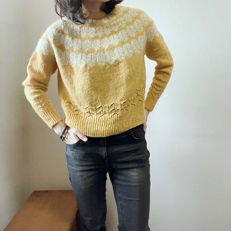 【PDFパターン】日本語版／Shoebill sweater シンプルバージョン by Tomomi Yoshimoto