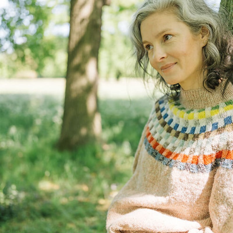 Tamayura yarn Paul Klee Sweater糸セット（Ravelry: MidoriHirose