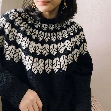 【PDFパターン】日本語版／Shoebill sweater シンプルバージョン by Tomomi Yoshimoto