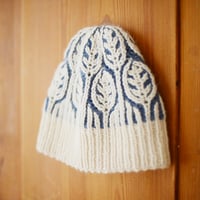 【PDF pattern】En.／Frost on leaves by Midori Hirose