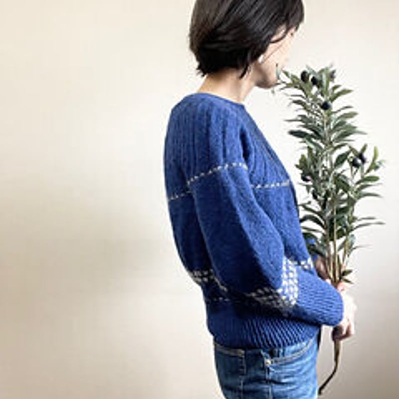ともみん様ご専用☆新品未使用☆HERITANOVUM コットンニット ZANONE（ザノーネ） 春秋冬 キョート CHIOTO コットン 5ゲージ