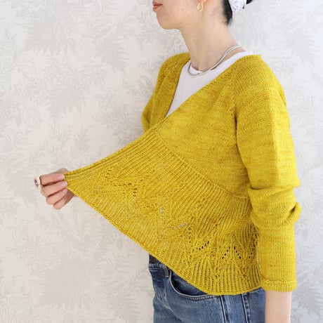【PDFパターン】日本語版／haruno cardigan by eri shimizu