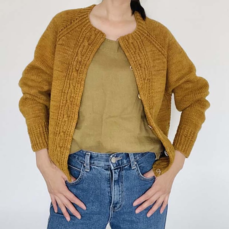 PDFパターン】日本語版／Hazel Cardigan by YUNIQUE CRAFT |
