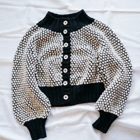 【PDF pattern】En.／Popcorn Cardi by Midori Hirose