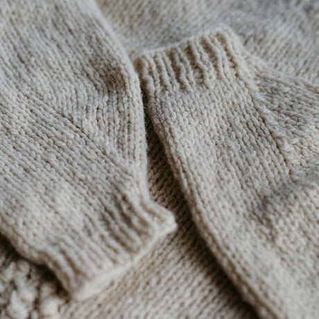 【PDF pattern】En.／Macrame Motif Sweater by Midori Hirose