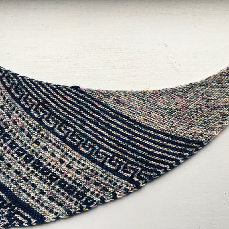 PDFパターン】Road Trip Shawl by 飛田眞理 | KASITOO'S S