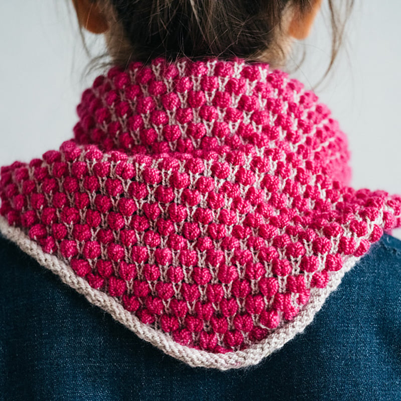 PDFパターン】Popcorn Shawl ポップコーンショール by Midori Hir