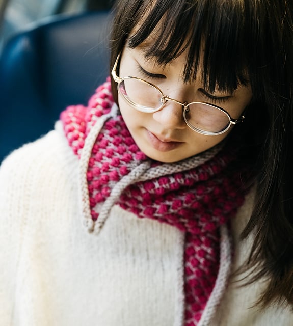 PDFパターン】Popcorn Shawl ポップコーンショール by Midori Hir