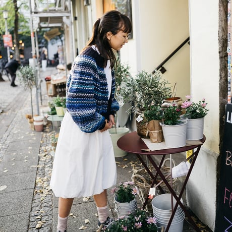 【PDF pattern】En.／Popcorn Cardi by Midori Hirose