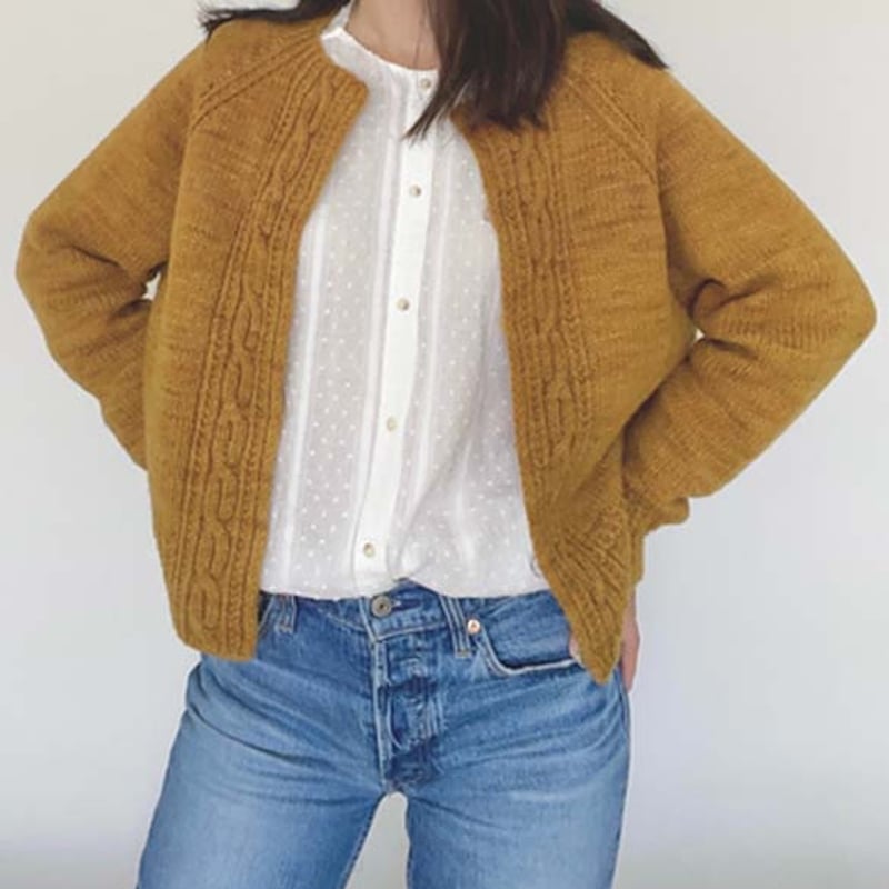 PDFパターン】日本語版／Hazel Cardigan by YUNIQUE CRAFT |