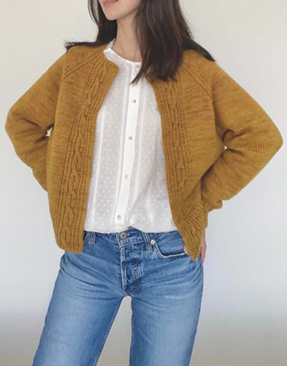 PDFパターン】日本語版／Hazel Cardigan by YUNIQUE CRAFT |