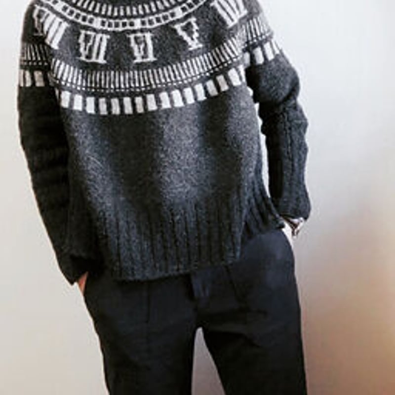 PDFパターン】日本語版／Time sweater by Tomomi Yoshimoto