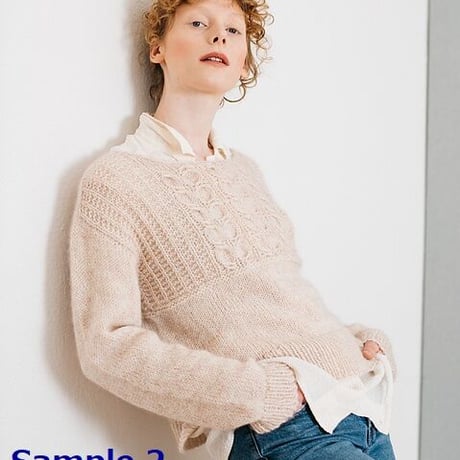 【PDF pattern】En.／Tulip Guernsey by Midori Hirose