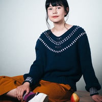 【PDF pattern】En.／Dot Dot Dash Pullover by Midori Hirose