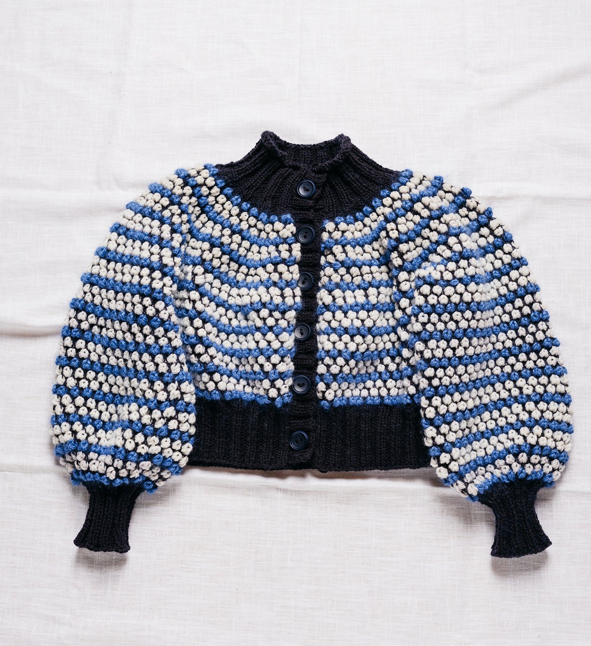 PDFパターン】Popcorn Cardi by Midori Hirose | KASIT