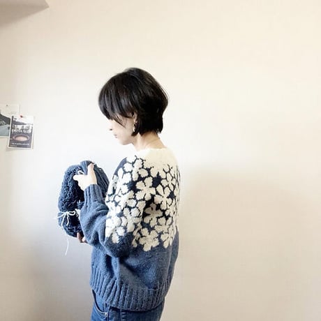 【PDF Pattern】En./Drawing sweater by Tomomi Yoshimoto