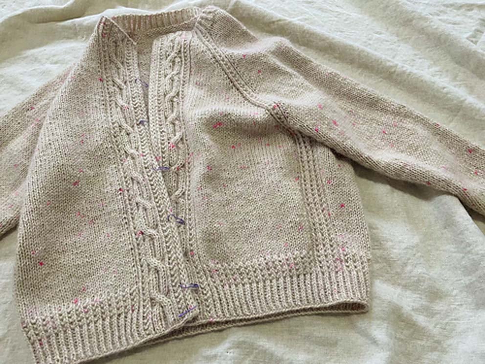 needle ジグザグパターン カーディガン needle ジグザグパターン カーディガン