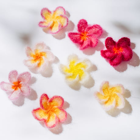 【PDF pattern】En./Botanica Encyclopedia of knitting flowers by Midori Hirose