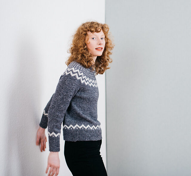 PDFパターン】Twinkle（キラキラセーター）by Midori Hirose | KA