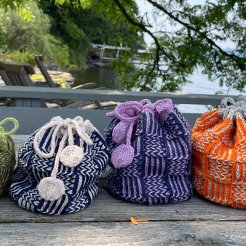 PDFパターン】チェッカーポーチ by 飛田眞理 | KASITOO'S STORE