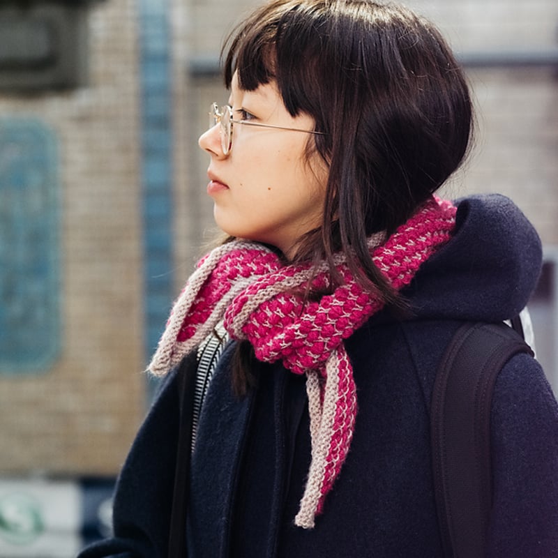 PDFパターン】Popcorn Shawl ポップコーンショール by Midori Hir