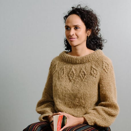 【PDF pattern】En.／Macrame Motif Sweater by Midori Hirose