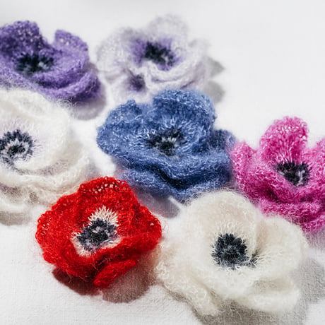 【PDF pattern】En./Botanica Encyclopedia of knitting flowers by Midori Hirose