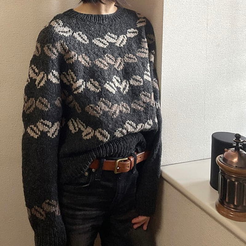 ひーひーまとめページ PDFパターン】日本語版／Coffee Lovers' Sweater by Tomomi