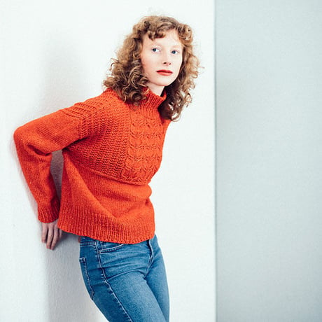 【PDF pattern】En.／Tulip Guernsey by Midori Hirose