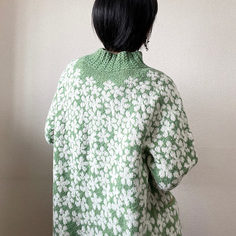 PDFパターン】日本語版／Alyssum Cardigan by Tomomi Yoshim