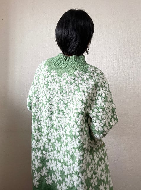 PDFパターン】日本語版／Alyssum Cardigan by Tomomi Yoshim