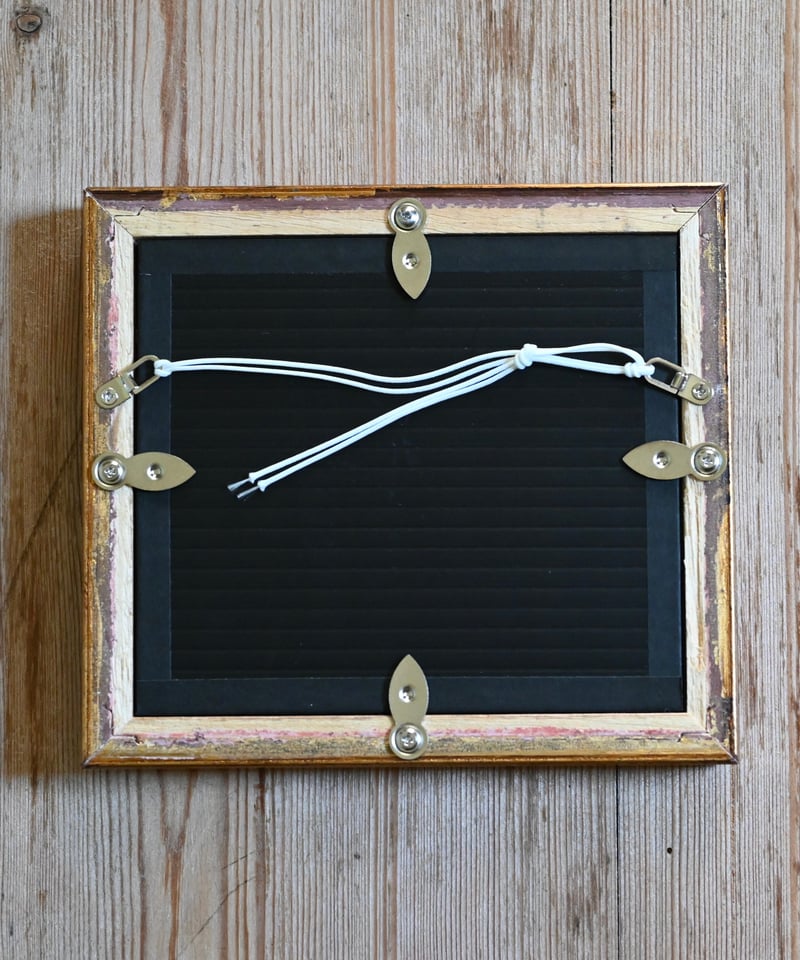 本物保証 アンティーク額装＋希少ノートゲルト2点 ドイツ~静謐と躍動の