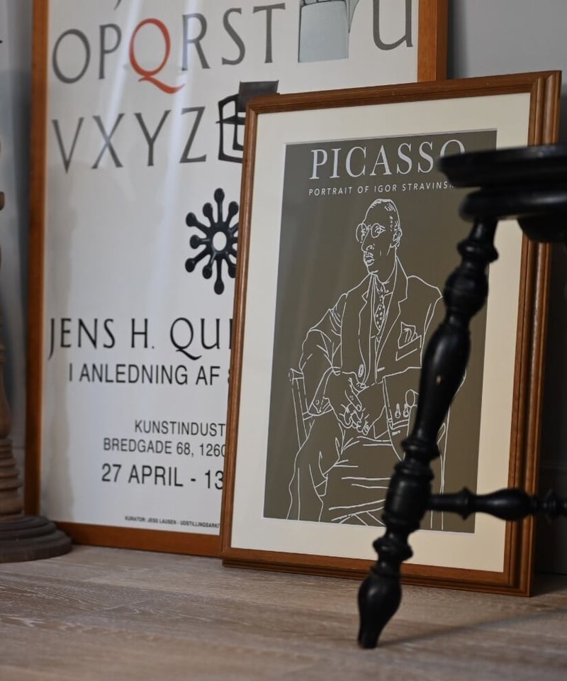 イゴール・ストラヴィンスキーの肖像画(ポスター／ピカソ) | CUATRO