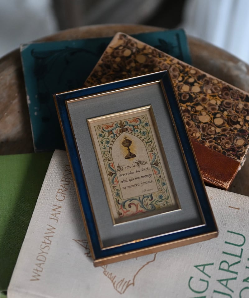 期間限定価格　ホーリーカード　キリスト教　祈り　単品で売れたら取り ドイツ リプロダクト 教会 ホーリーカード 【4枚セット】聖母マリア