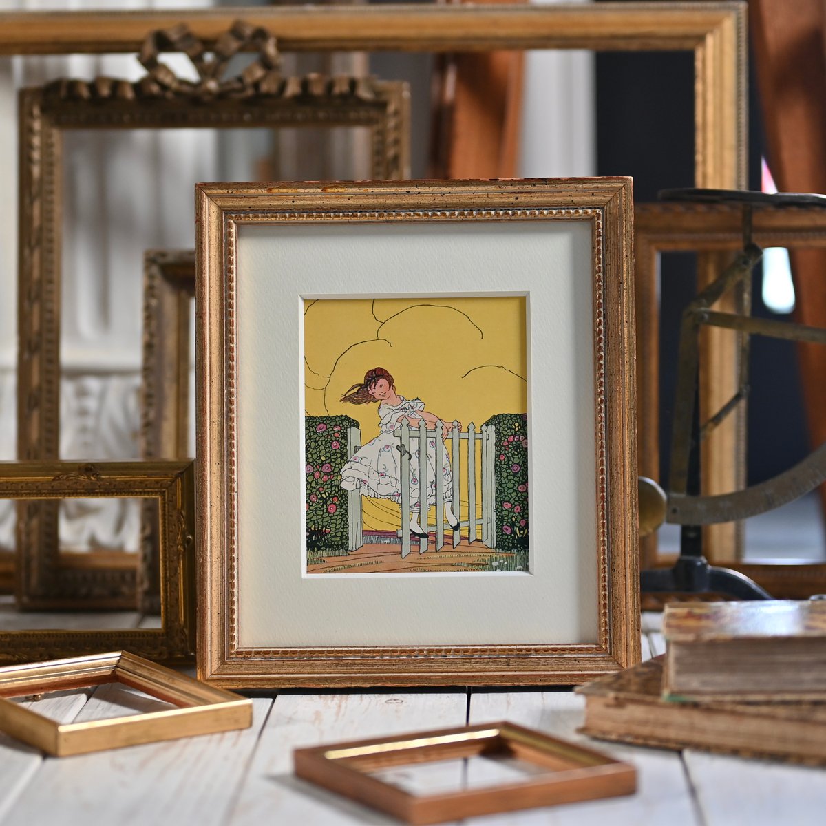 素敵な女性の絵画です。￼部屋に飾って楽しんで下さい。 素敵な女性の絵画です。￼部屋に飾って楽しんで下さい。 アンナ