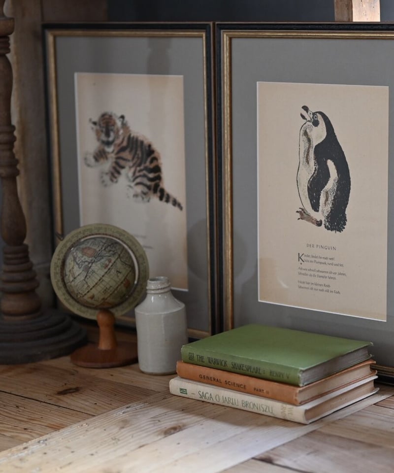 ペンギン（ヴィンテージ絵本／ドイツ） | CUATRO CAMINOS