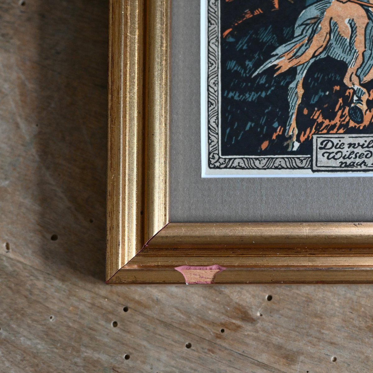 本物保証 アンティーク額装＋希少ノートゲルト5点セット ドイツ ノートゲルトNo005912 | CUATRO CAMINOS