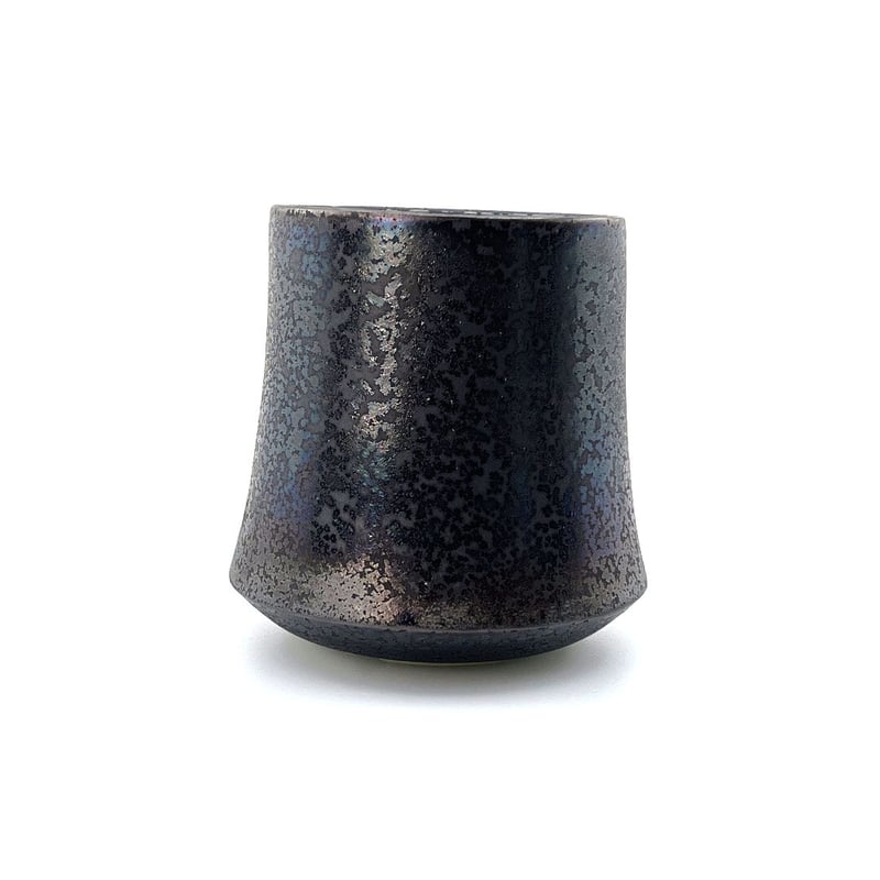 宮下将太 黒煌 kakusenen 鶴仙園 plant pot 植木鉢 サイズL 宮下将太 smiya pot tall -黒煌- M size | HACHIYA