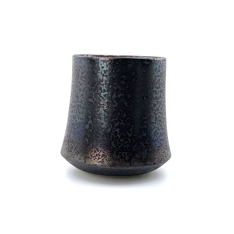 宮下将太 黒煌 kakusenen 鶴仙園 plant pot 植木鉢 サイズM 宮下将太 smiya pot tall -黒煌- M size | HACHIYA